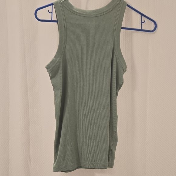 LOFT Sage Green Tank Top - Picture 3 of 5